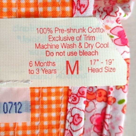 NWOT Kids Toppers by Tilley Endurable Reversible Bucket Hat 6 mon - 3 years 0701 - Picture 7 of 10